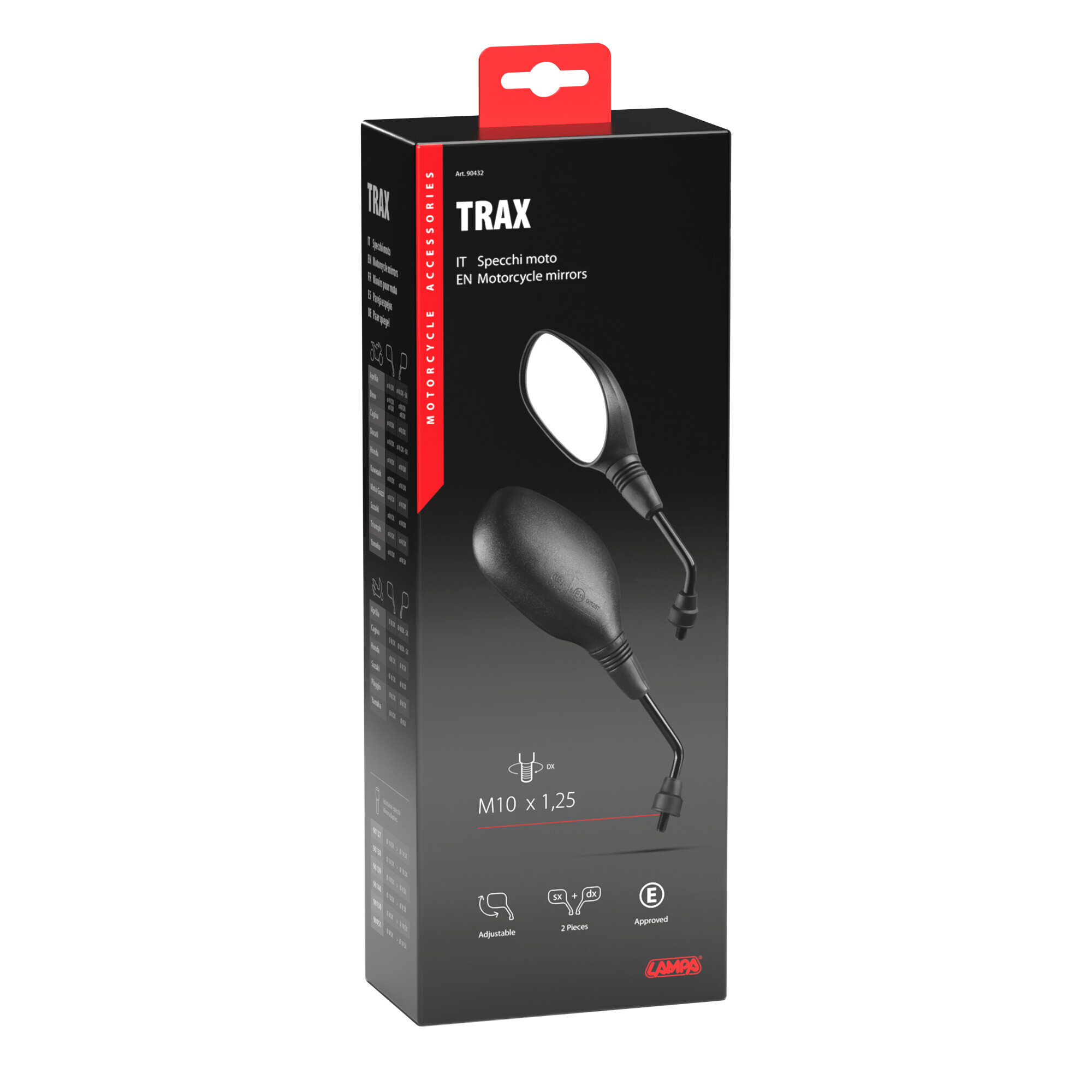 Trax, coppia specchi retrovisori - immagine 3