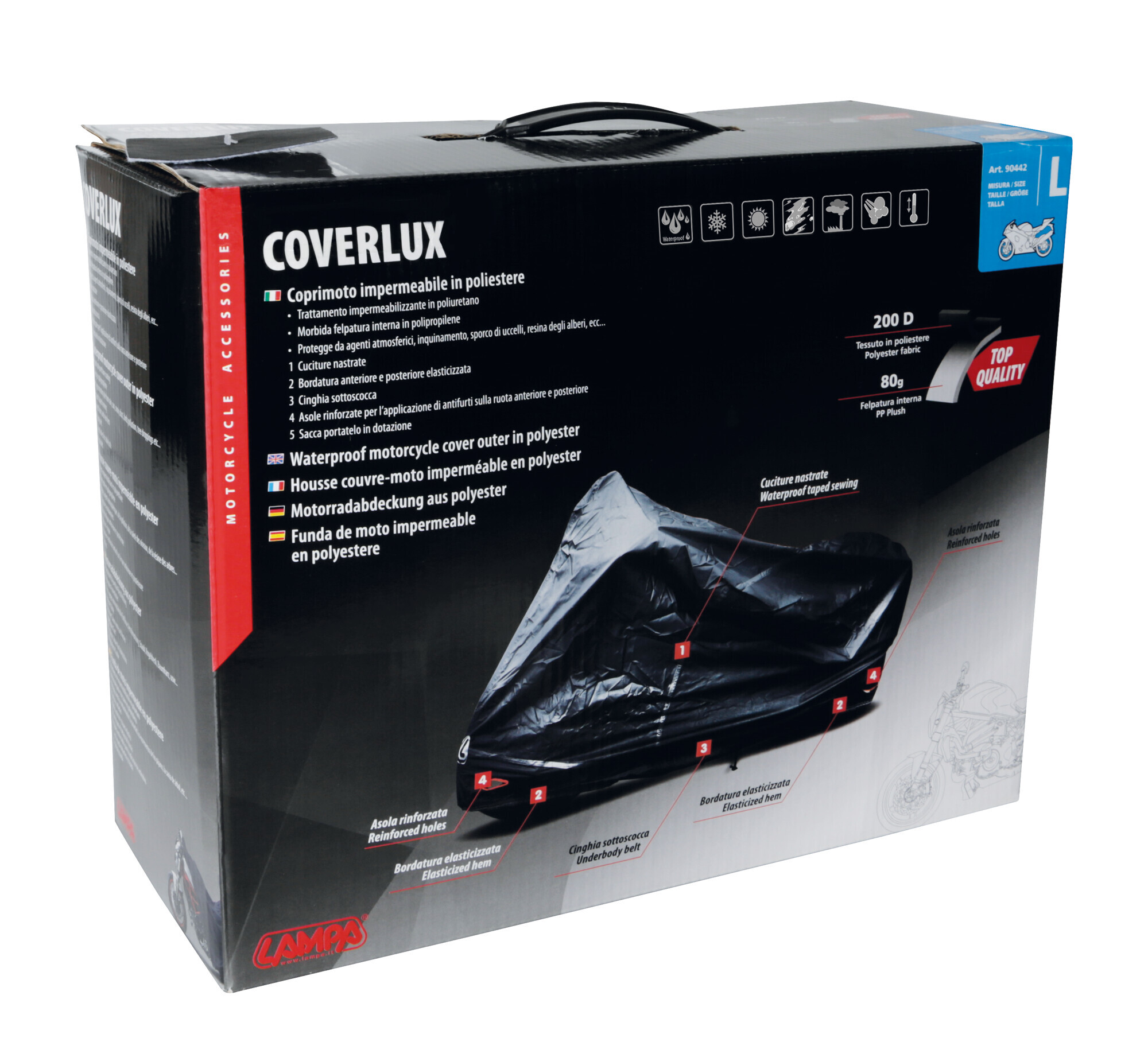 Coverlux, coprimoto - L - immagine 3