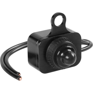 On & Off, interruttore impermeabile, 12V - Nero