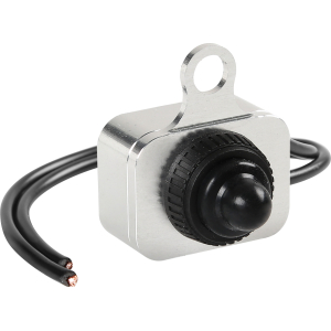 On & Off, interruttore impermeabile, 12V - Alluminio