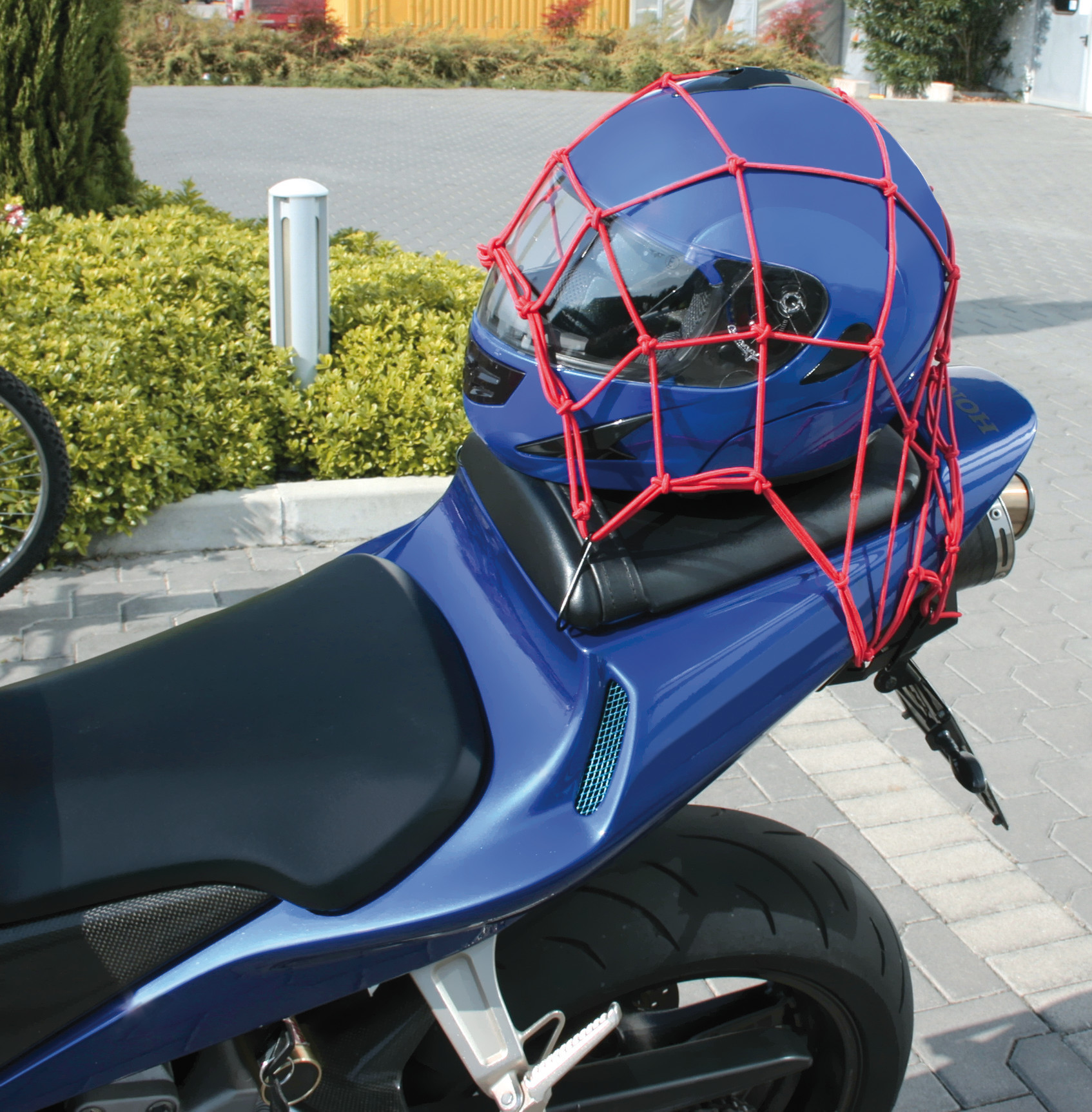 Spider, rete elasticizzata - Nero - immagine 3