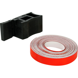 Wheel Stripe Fluo, profilo adesivo per cerchi ruota - Rosso