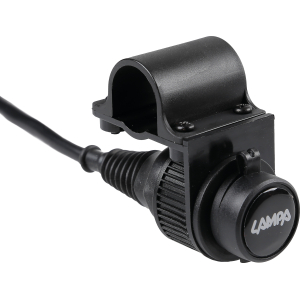 Presa corrente standard per fissaggio a manubrio - 12V - 12A max