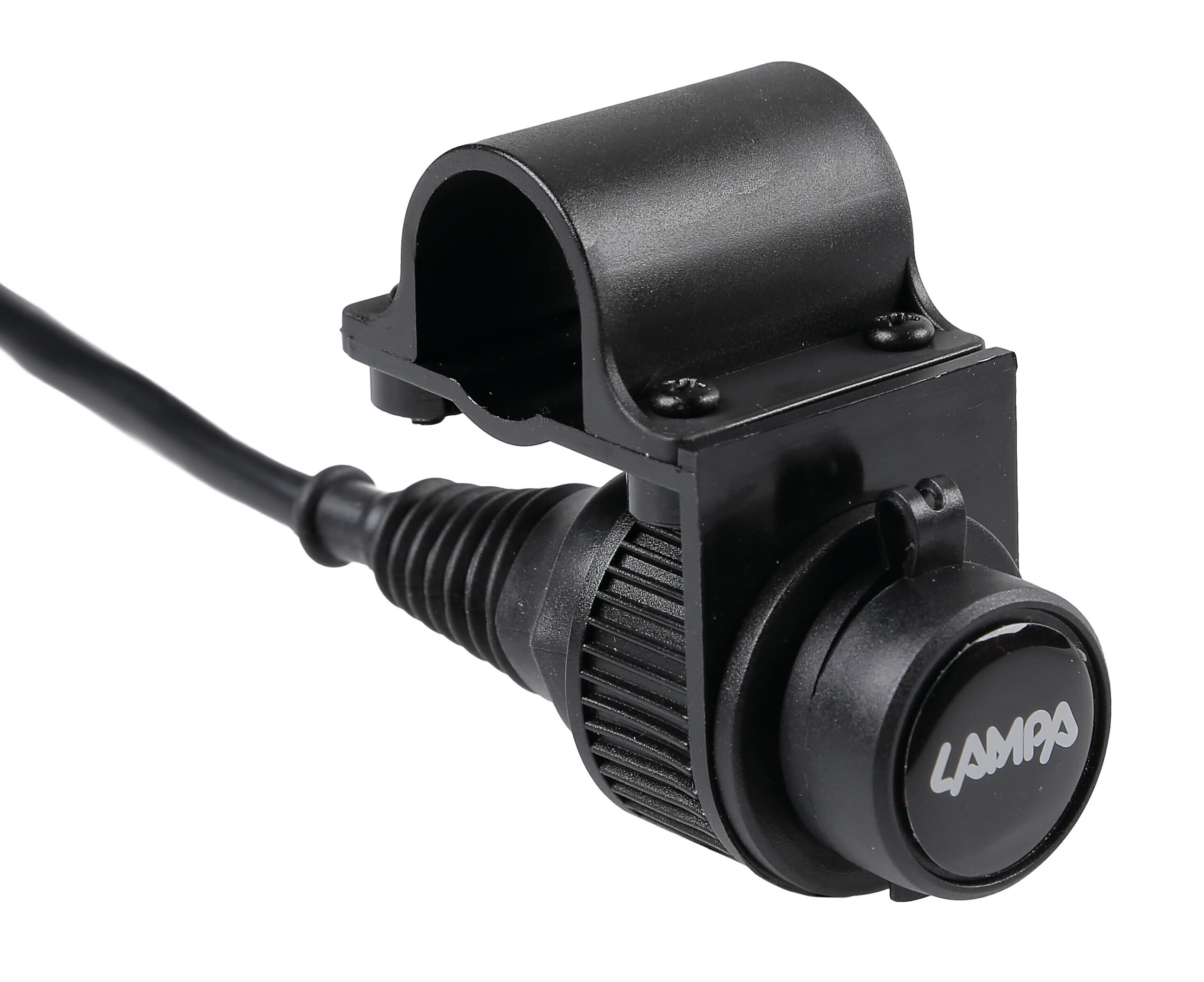 Presa corrente standard per fissaggio a manubrio - 12V - 12A max