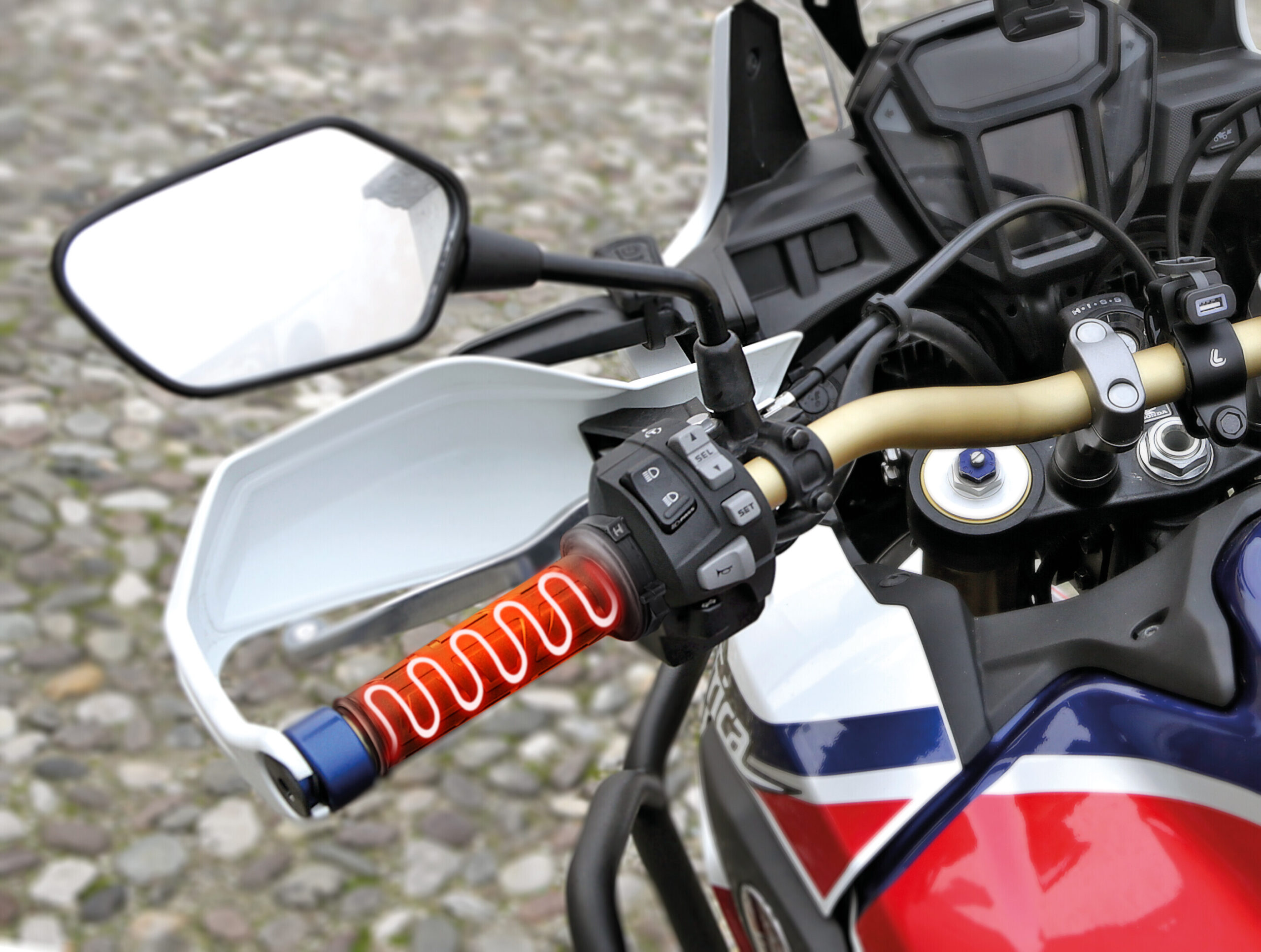 Manopole riscaldate, 12V - immagine 8