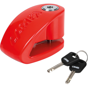 Stone, lucchetto bloccadisco - Perno Ø 5,5 mm - Rosso