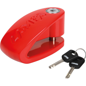 Stone XL, lucchetto bloccadisco - Perno Ø 10 mm - Rosso