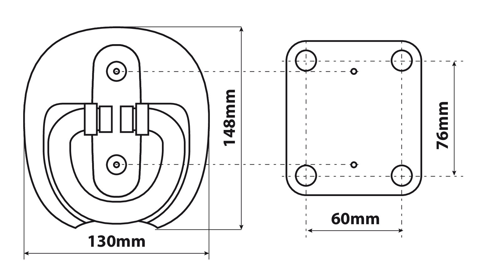 Shield 4, ancoraggio per moto da installare a pavimento - immagine 8