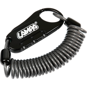 Raptor, lucchetto antifurto con cavo a spirale - 150 cm