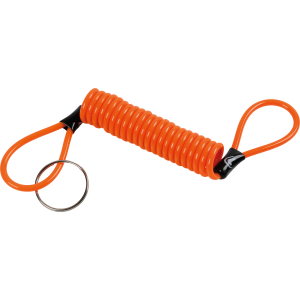 Reminder, cavetto di sicurezza a spirale - Arancio