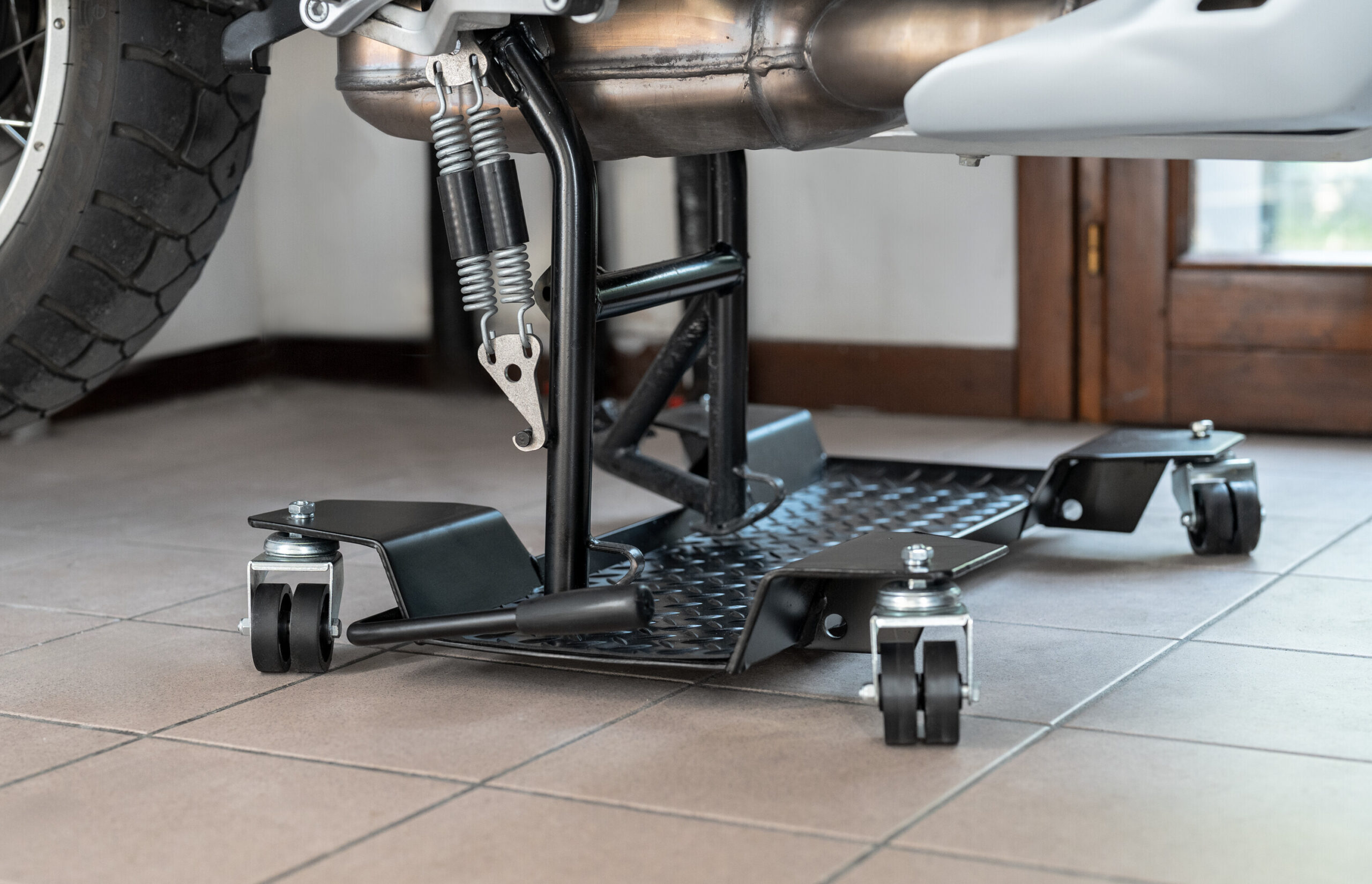 Carrello sposta moto per cavalletto centrale - immagine 6