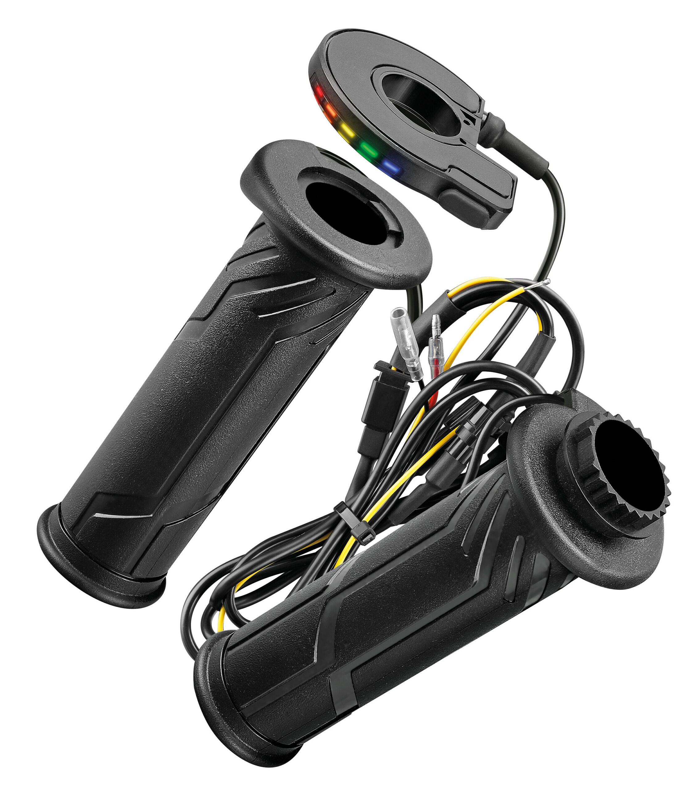 Manopole riscaldate con interruttore Led, 12V