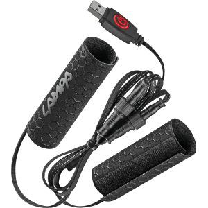 Manopole riscaldate con presa USB