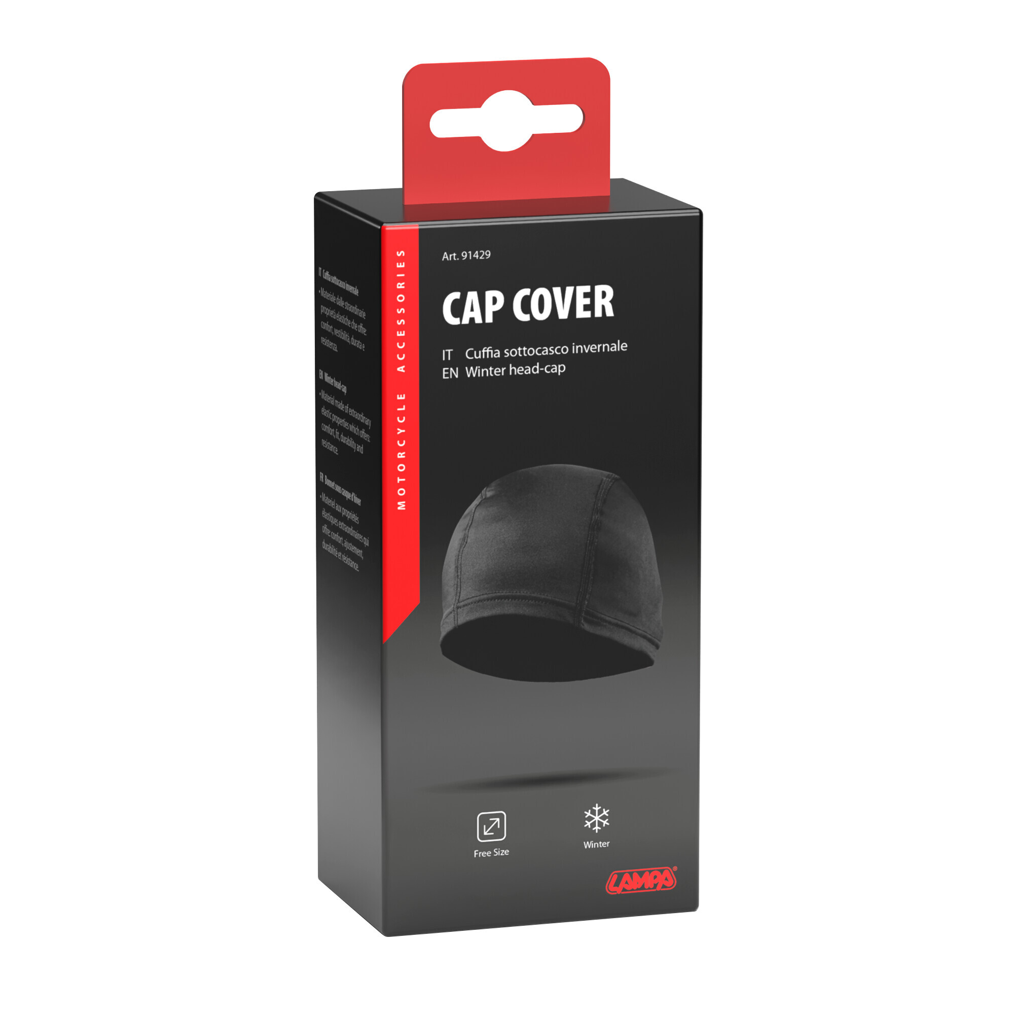Cap Cover Comfort-Tech, cuffia sottocasco in poliestere - immagine 3