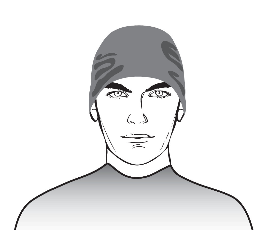 Cap Cover Light-Tech, cuffia sottocasco in nylon - immagine 3