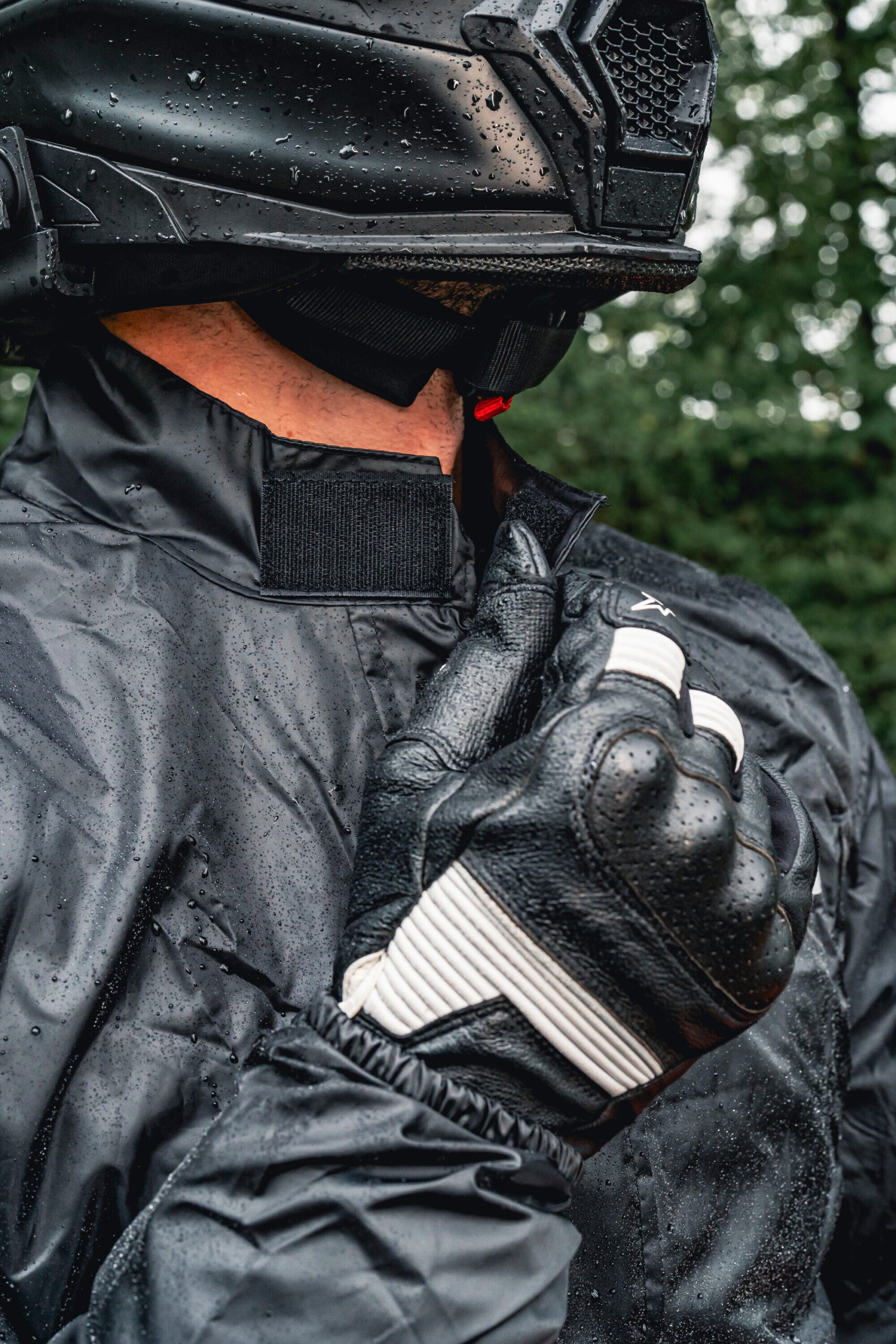 Lyviatan, completo antipioggia giacca e pantaloni - S - immagine 16
