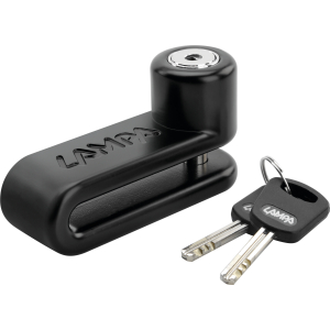 Pinch XL, lucchetto bloccadisco - Perno Ø 10 mm - Nero