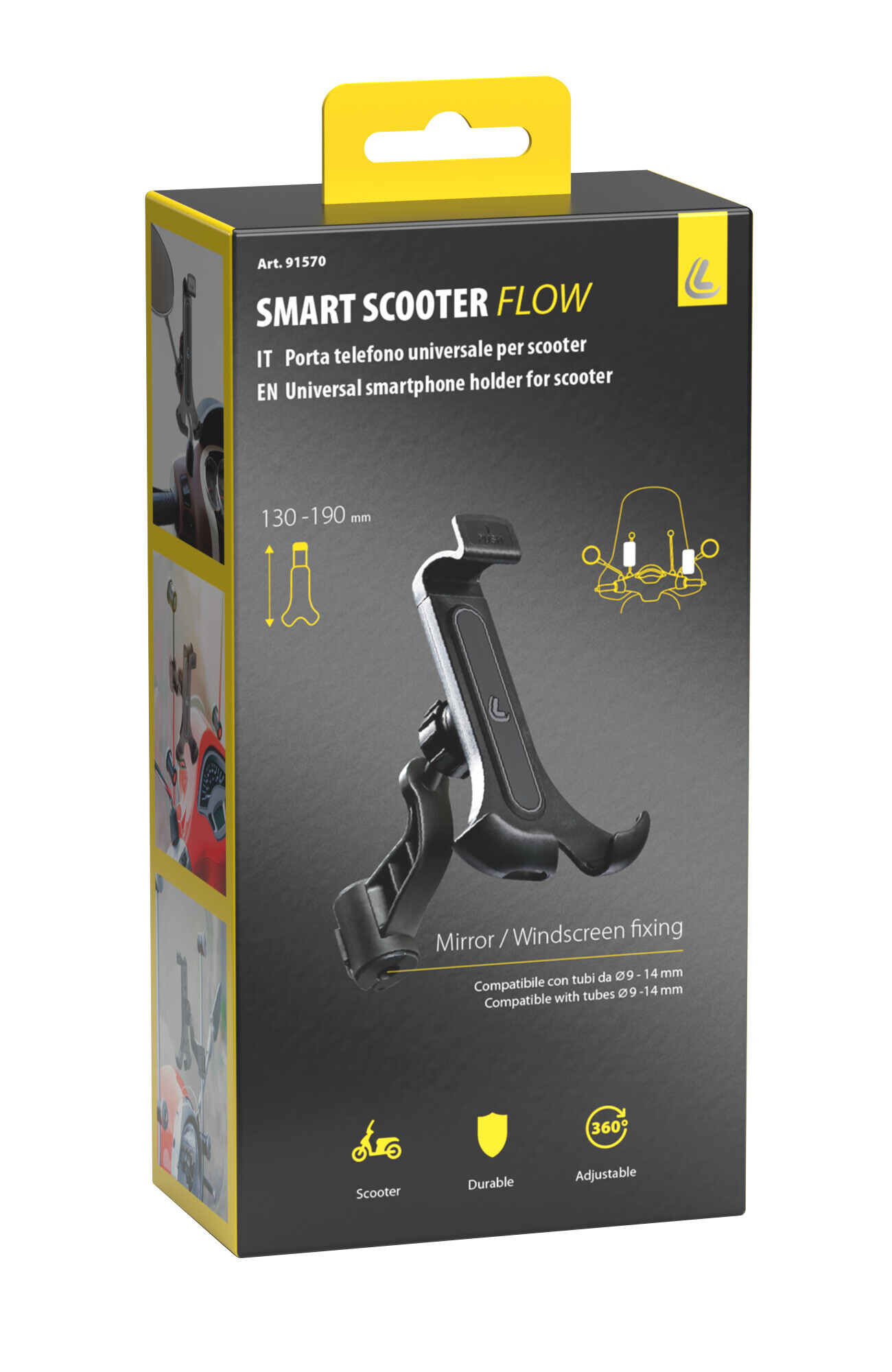 Smart Scooter Flow, porta telefono universale per scooter - immagine 10