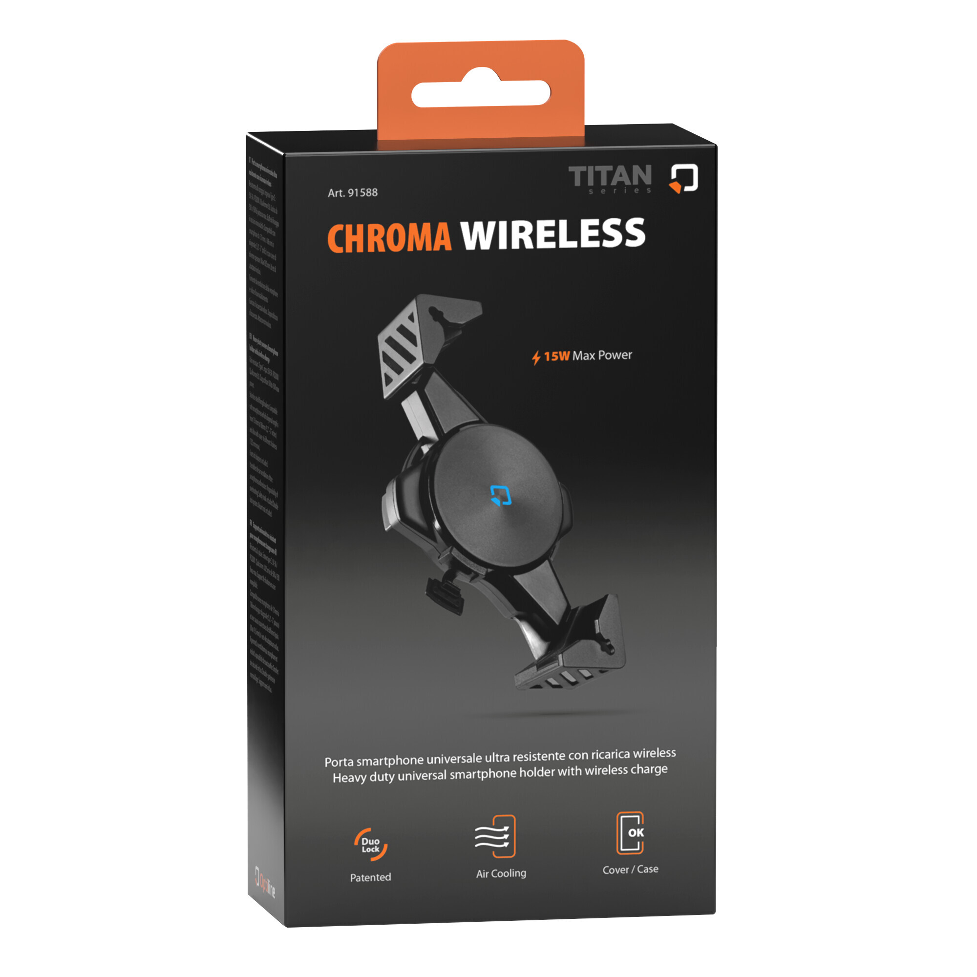 Chroma Wireless, porta smartphone universale ultra resistente con ricarica wireless - immagine 14