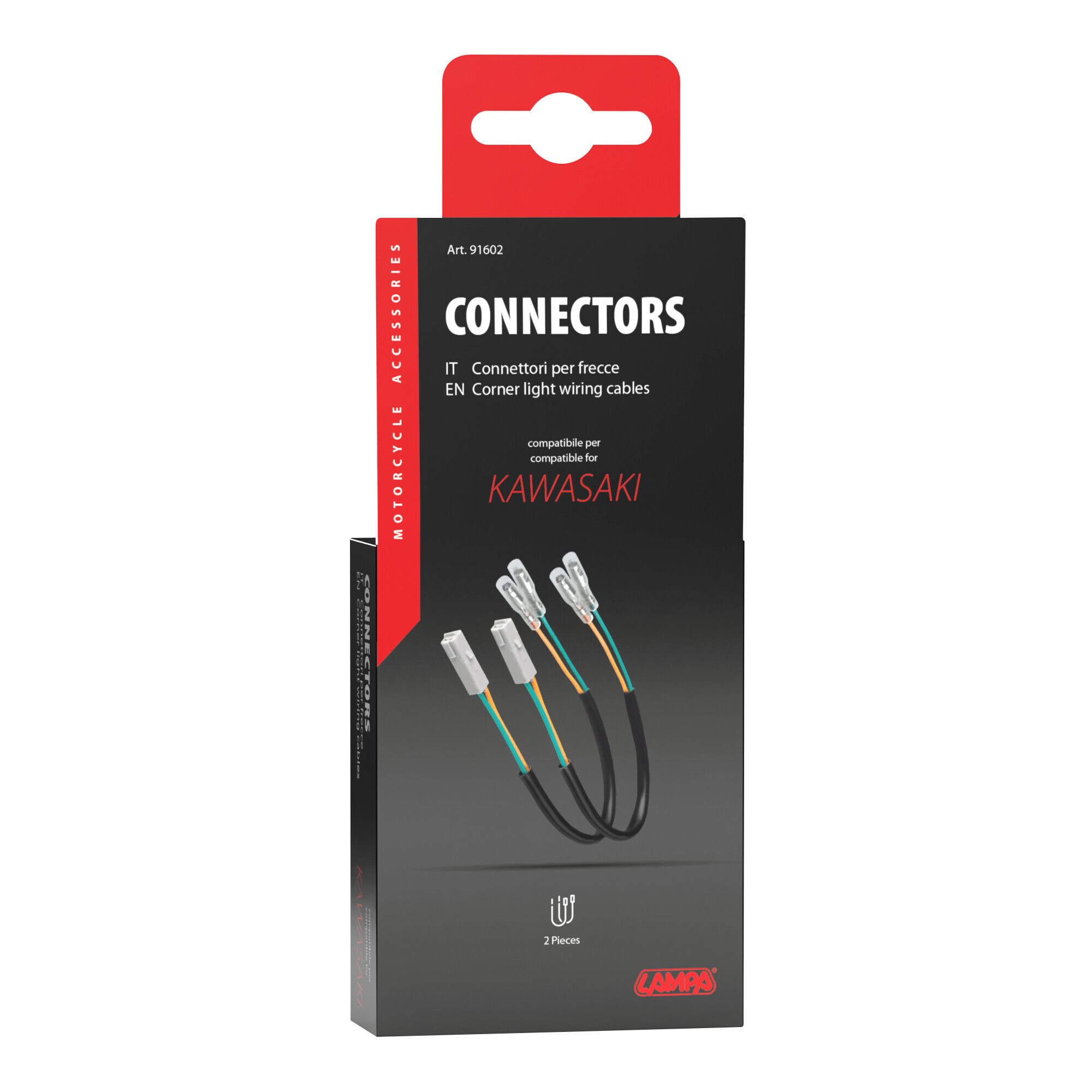 Connettori per indicatori di direzione, 2 pz - compatibile per - Kawasaki - immagine 4