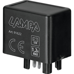 Flasher 7 PIN, relé-intermittenza elettronica - 12V - 1,2A
