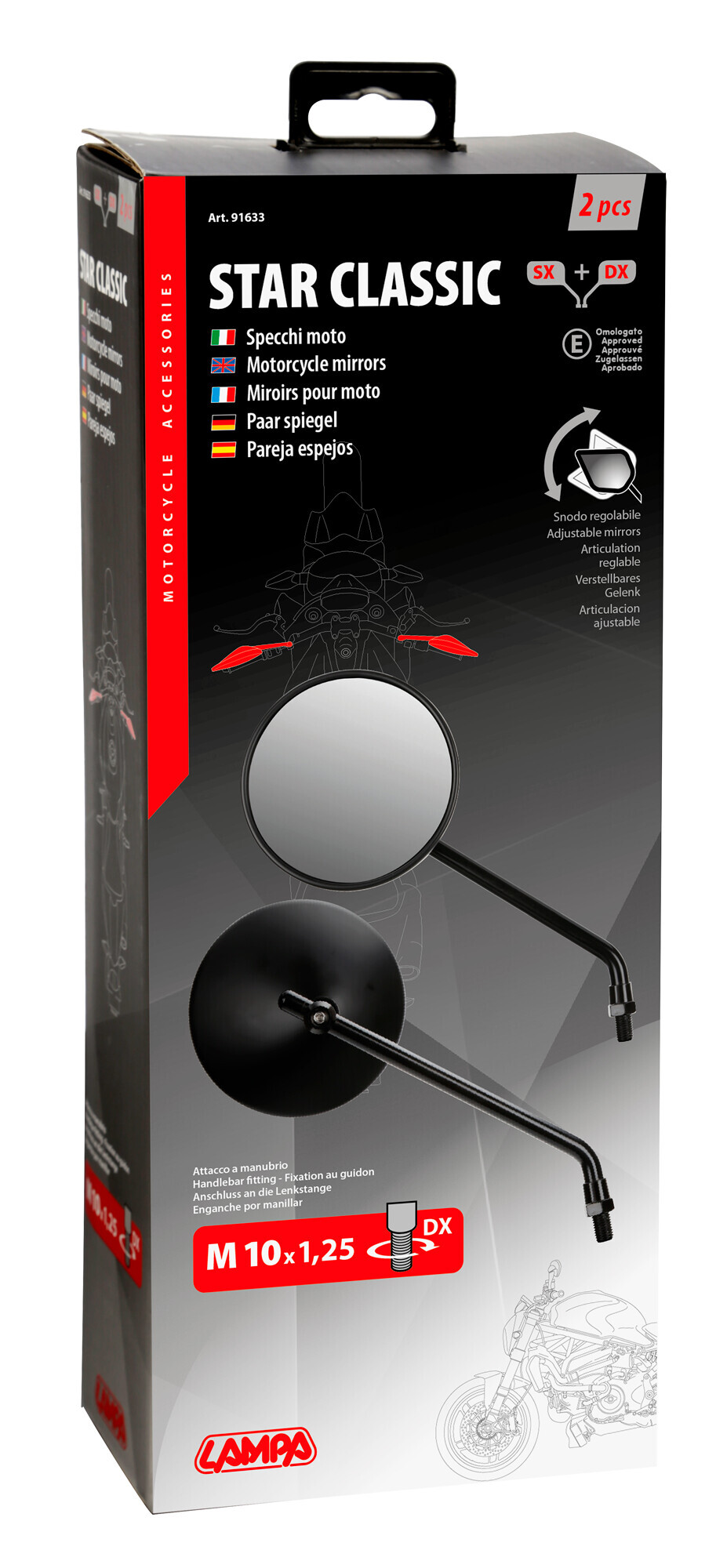 Star Classic, coppia specchi retrovisori - immagine 3