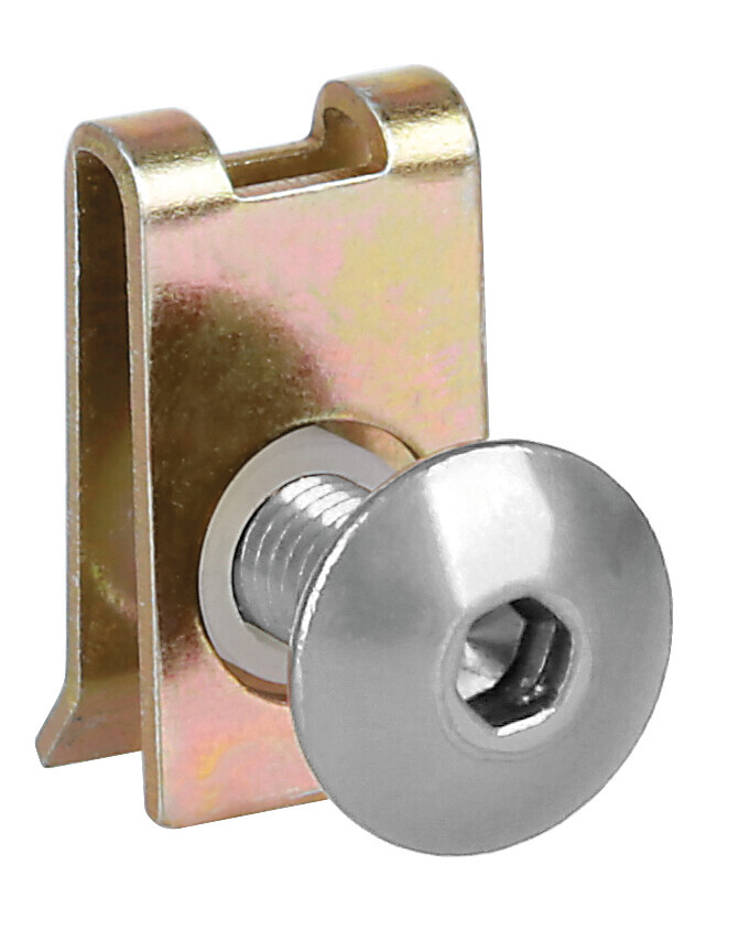 Clip Fit-Kits, kit clip di fissaggio per carene (5 MA) - 10 pz - Argento - immagine 2
