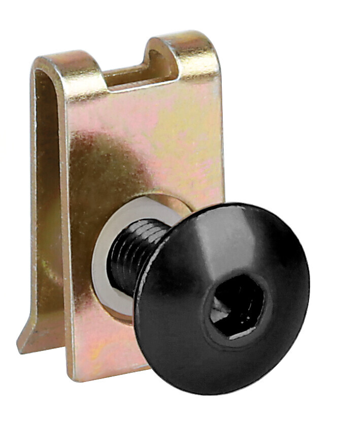 Clip Fit-Kits, kit clip di fissaggio per carene (5 MA) - 10 pz - Nero - immagine 2