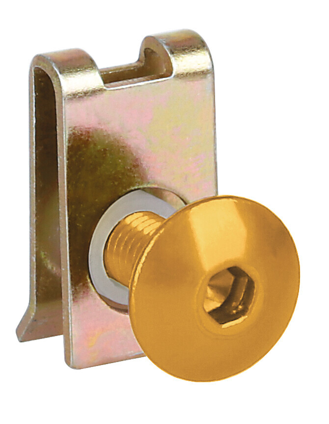Clip Fit-Kits, kit clip di fissaggio per carene (5 MA) - 10 pz - Oro - immagine 2