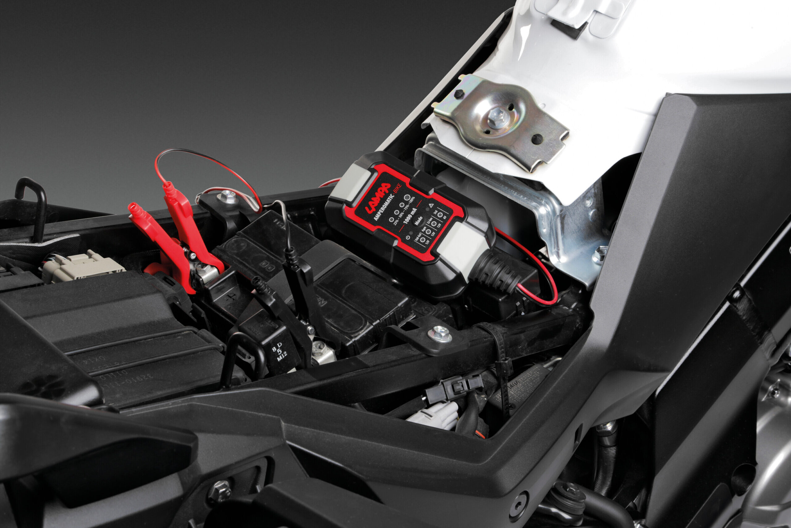 Amperomatic Bike, caricabatteria intelligente, 6/12V - 1A - immagine 7
