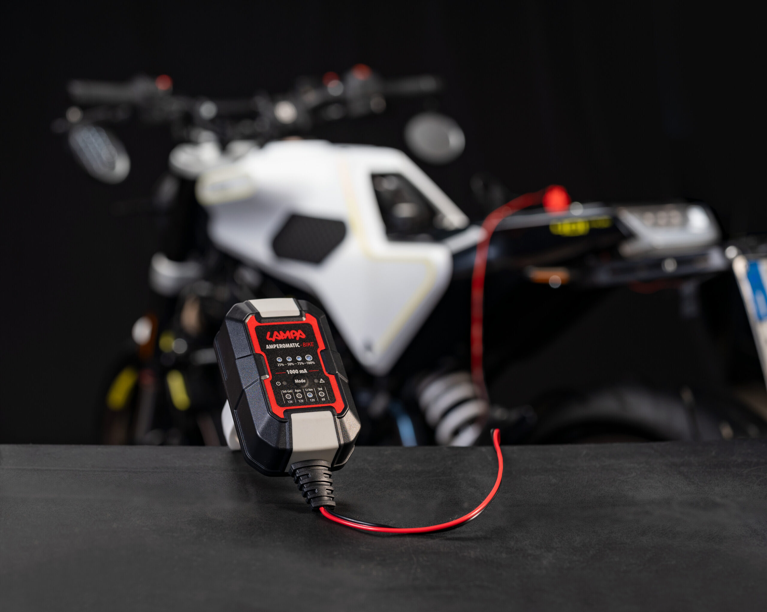 Amperomatic Bike, caricabatteria intelligente, 6/12V - 1A - immagine 8