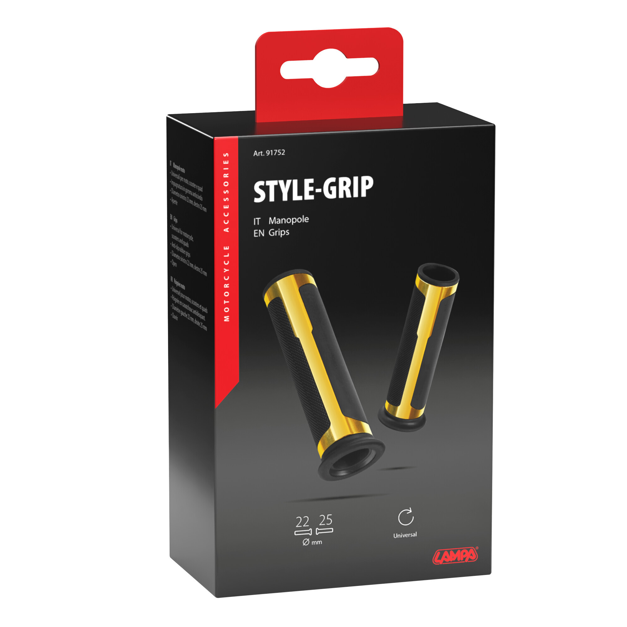 Style-Grip, manopole universali - Oro - immagine 2
