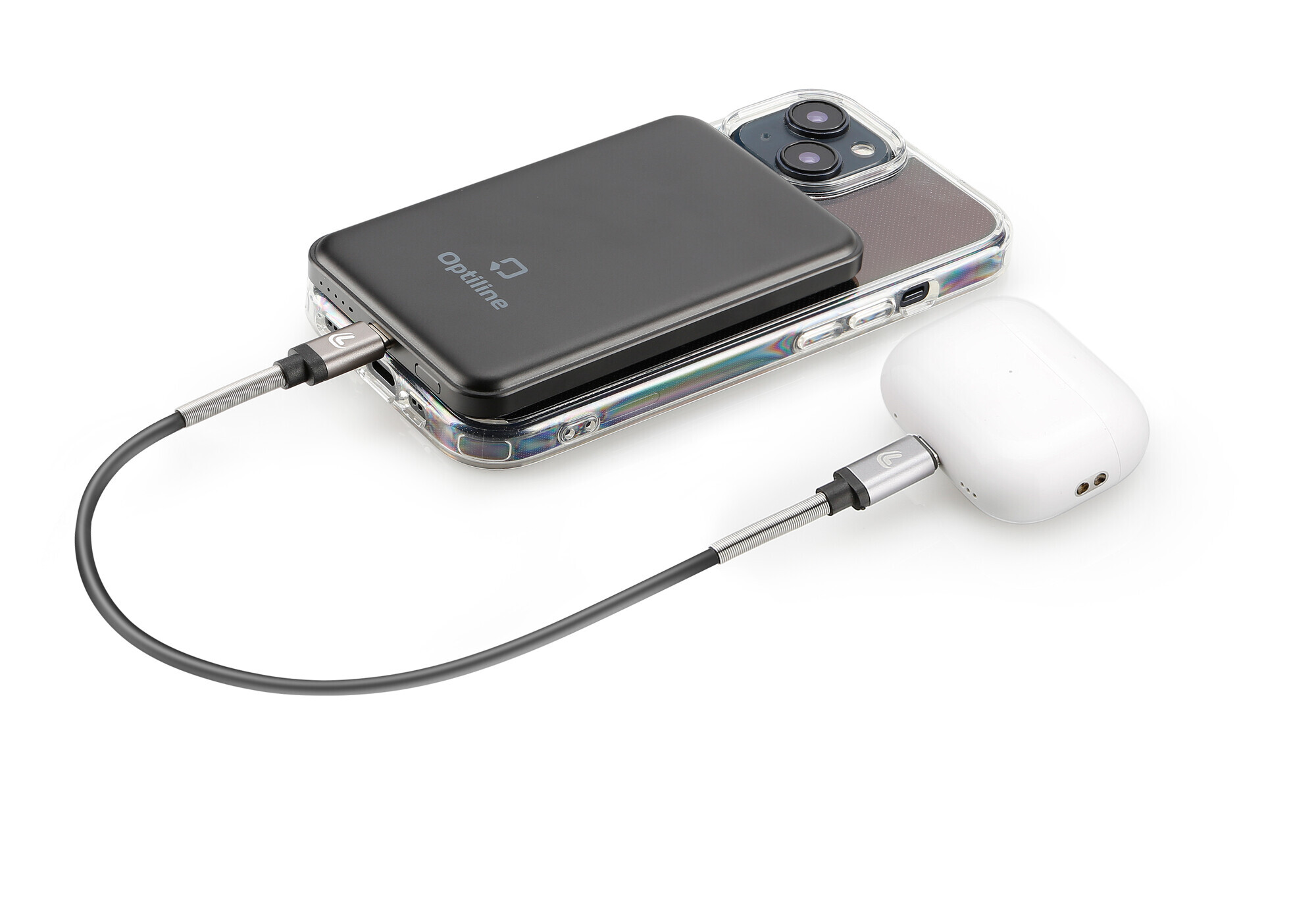 Mag Power 5000, caricabatterie portatile compatibile con Mag Case Optiline e tecnologia MagSafe - immagine 4
