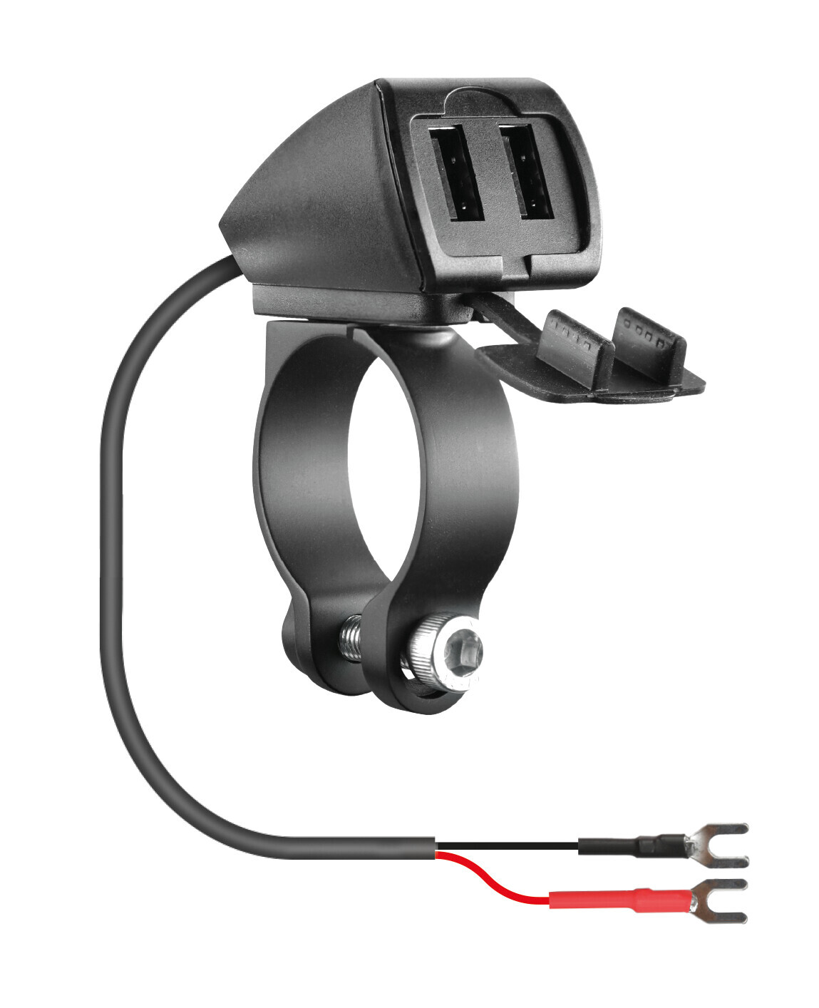 Trek, doppio caricatore usb resistente all’acqua, 3 tipi di fissaggio - 5400 mA - 30W - 12/24V - immagine 3