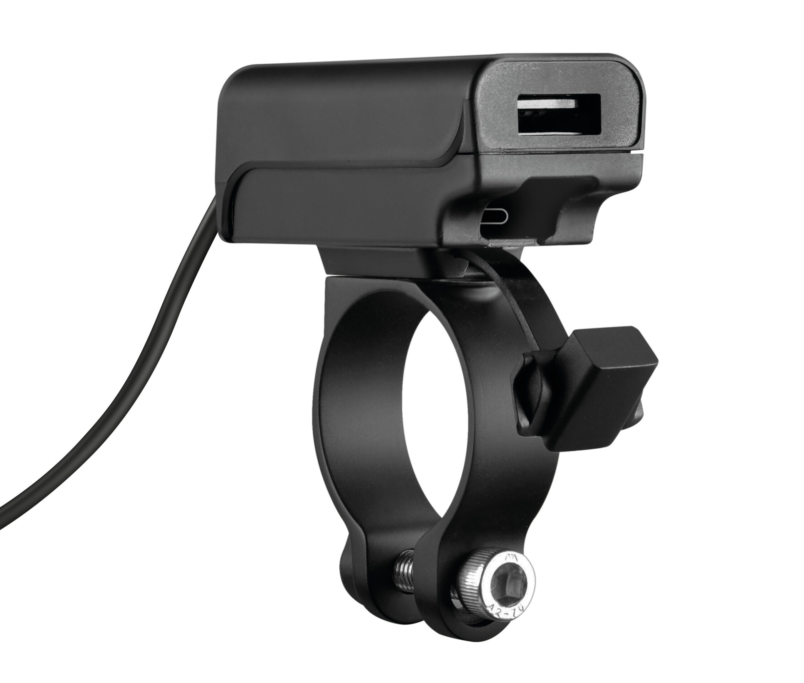 Trek X, Caricatore usb con doppia presa USB (USB A + USB C) resistente alla pioggia