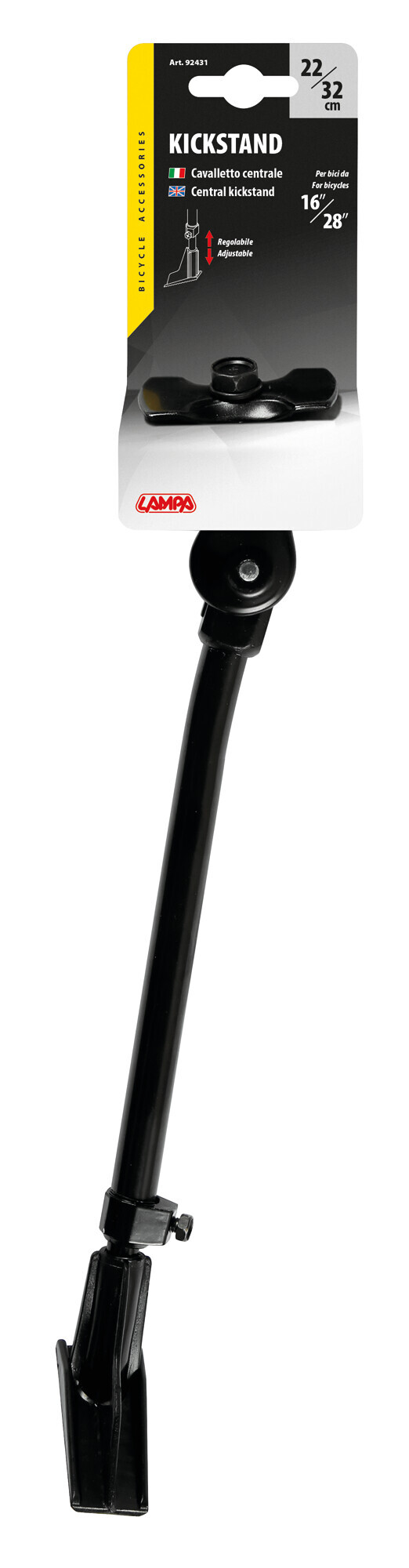 Cavalletto centrale regolabile, 22-33 cm - immagine 3