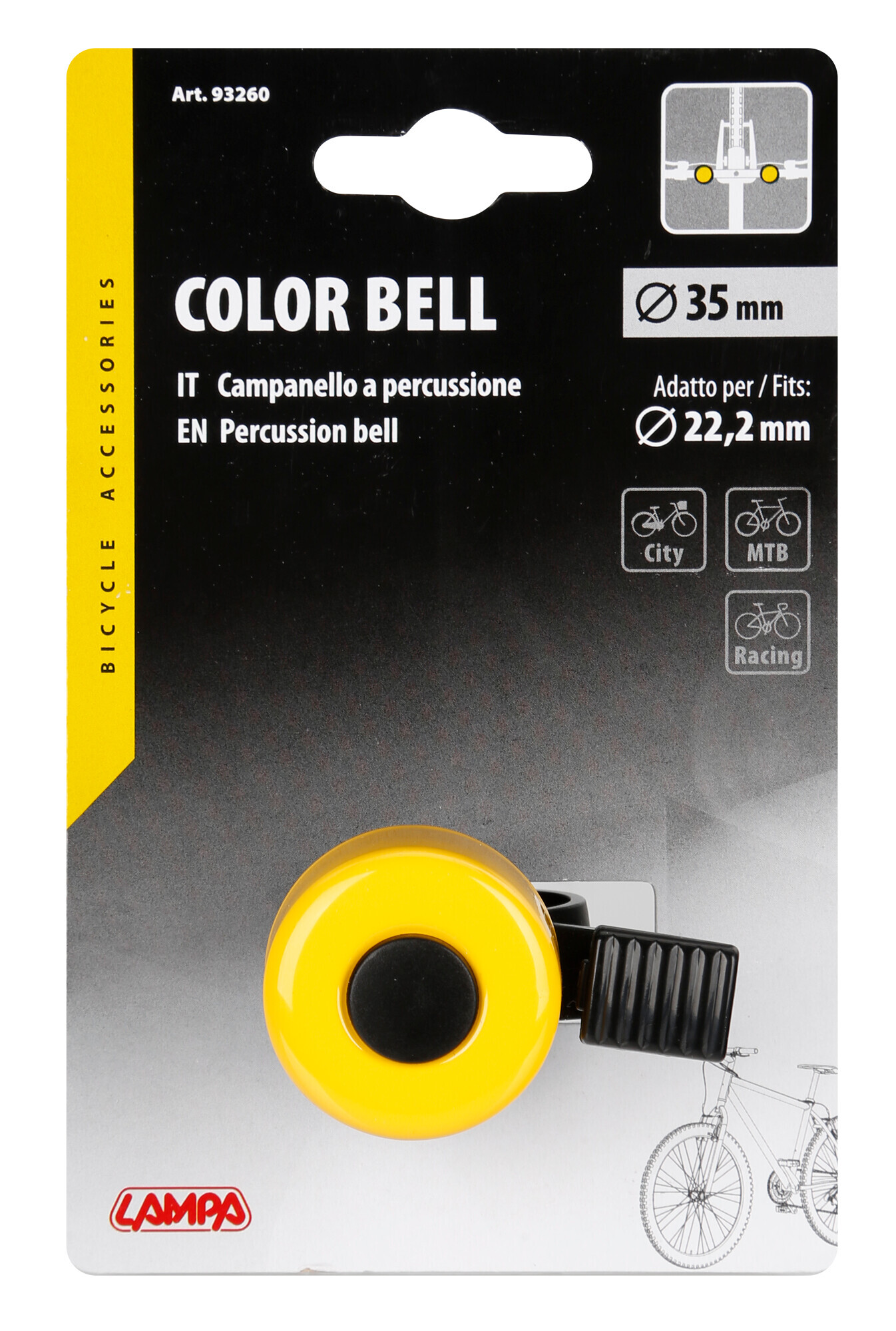 Color Bell, campanello a percussione - immagine 3