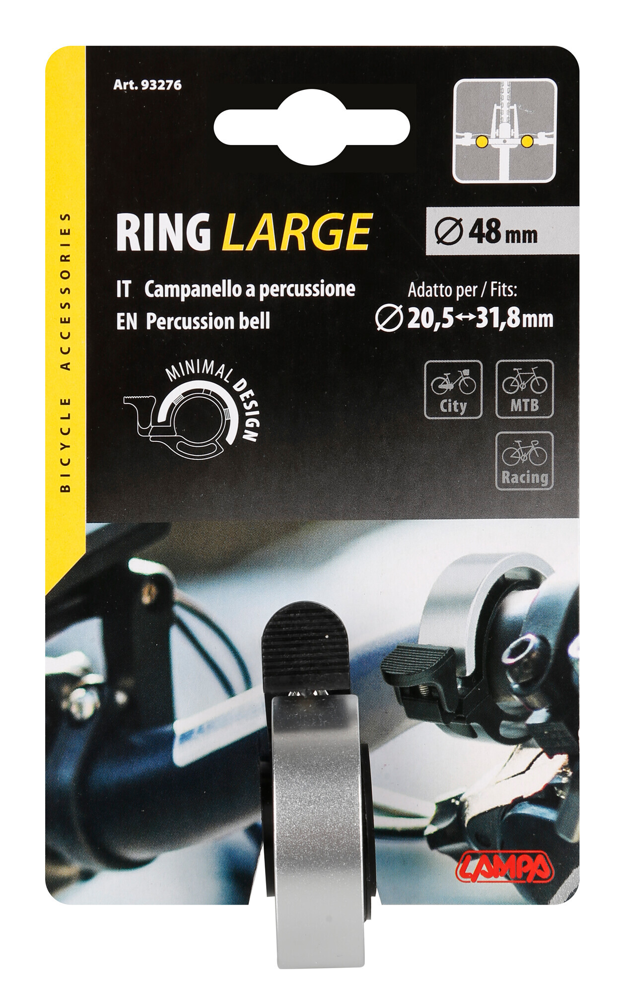 Ring Large, campanello a percussione - immagine 3