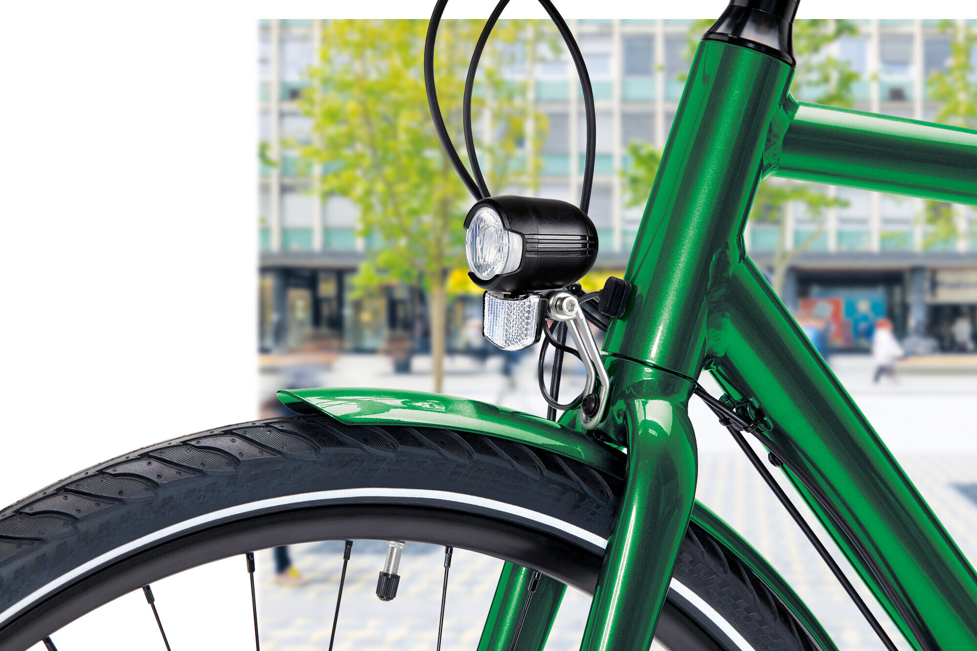 E-Bike, fanale anteriore a Led per biciclette elettriche - 6/48V - immagine 2