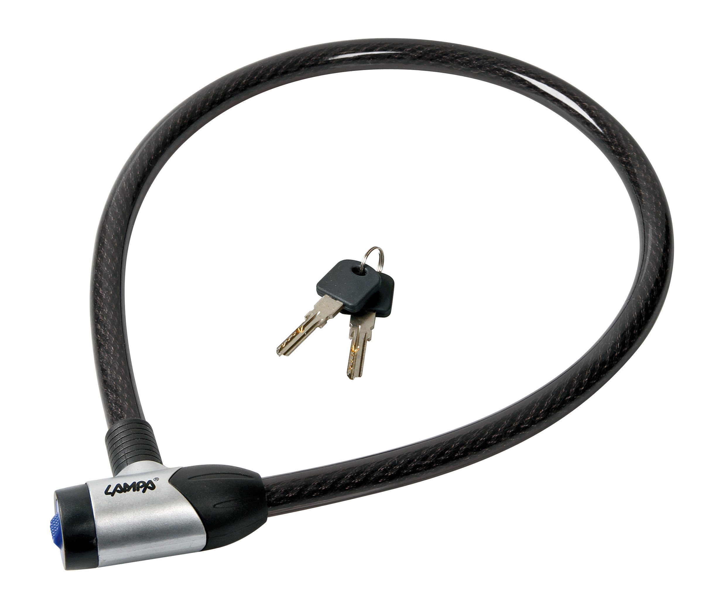 Cavo antifurto in acciaio Ø 15 mm - 80 cm