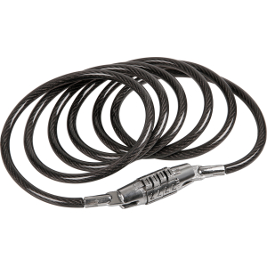 Cavo antifurto in acciaio a spirale Ø 6 mm - 160 cm