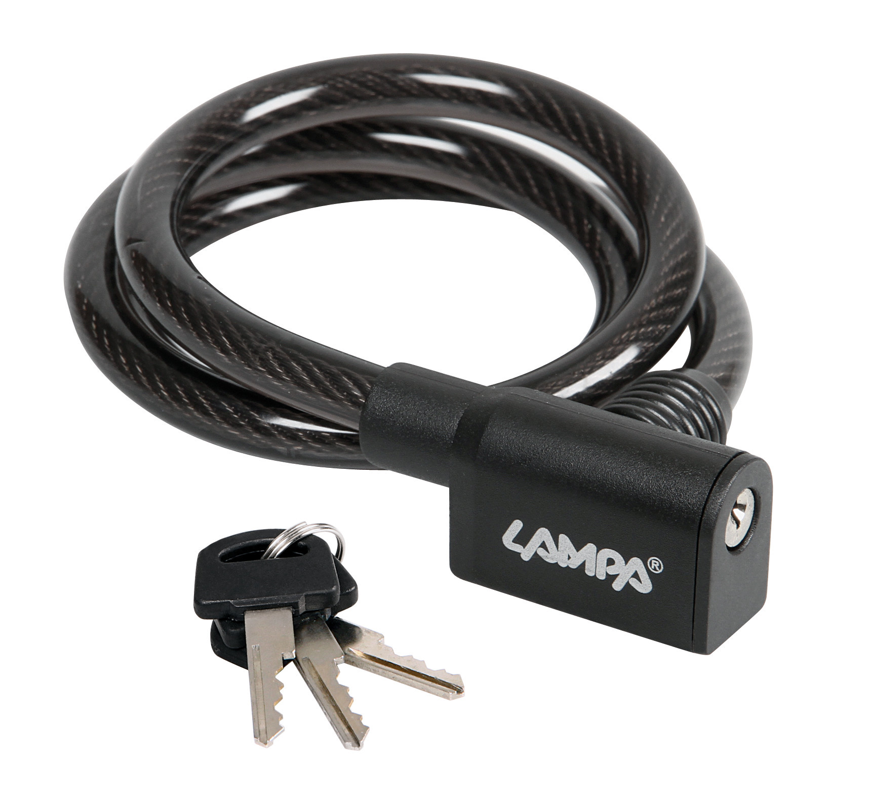 Cavo antifurto in acciaio Ø 10 mm - 80 cm