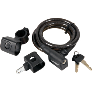 Cavo antifurto in acciaio a spirale Ø 10 mm - 120 cm