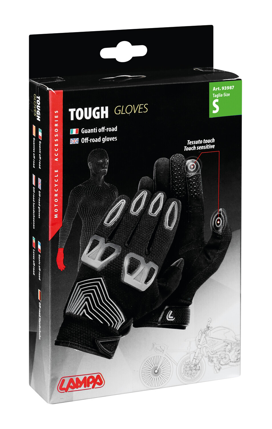 Tough, guanti off-road - S - immagine 4