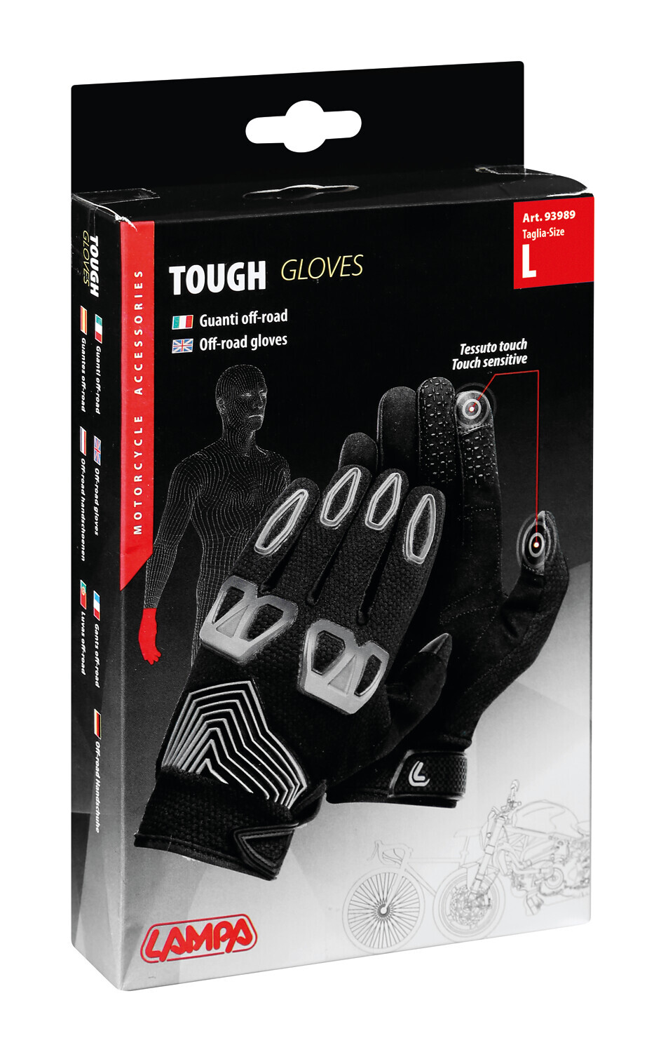 Tough, guanti off-road - L - immagine 2