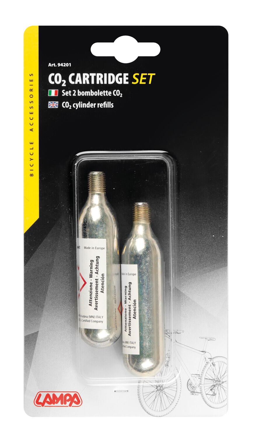 2 bombolette di ricambio CO2 - immagine 2