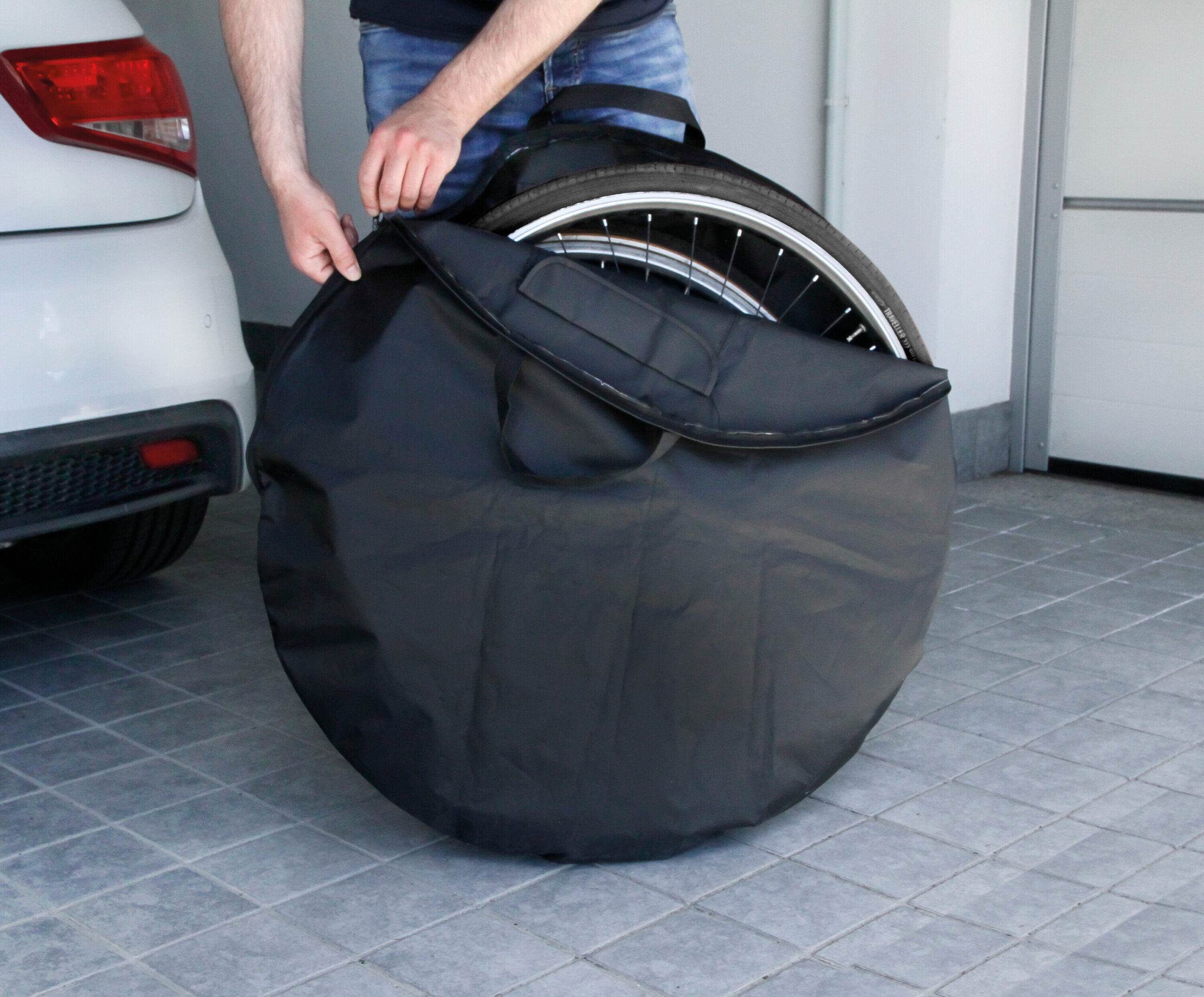 Borsa porta ruote bicicletta - immagine 3