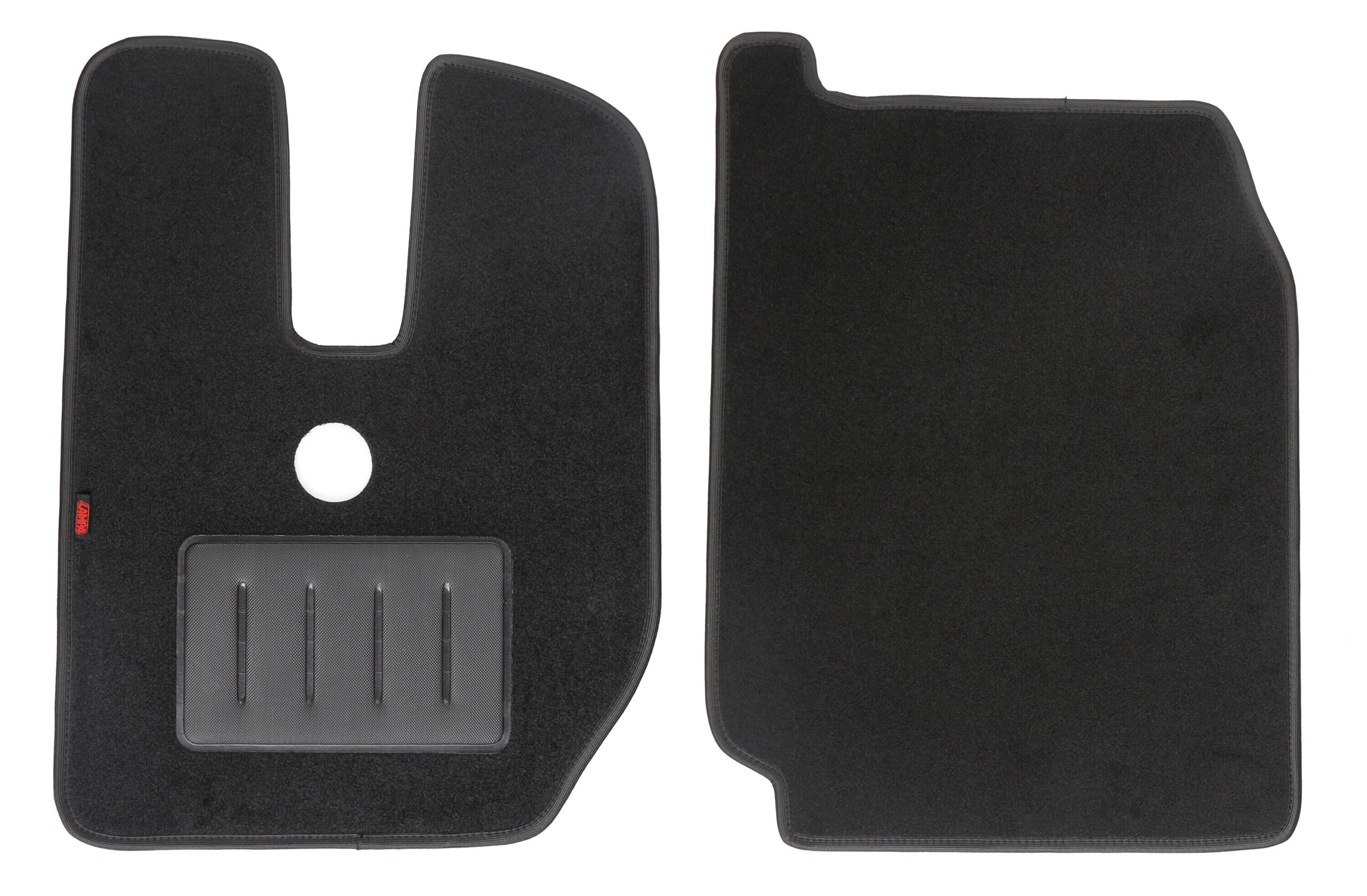Tappeti su misura in moquette - compatibile per Iveco Stralis (08/02>12/12) cabina stretta - Iveco Stralis (07/12>12/19) cabina stretta