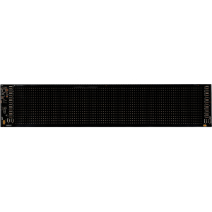 Smart Led Panel, tabella Led programmabile - 1536 Led - 120x595 mm