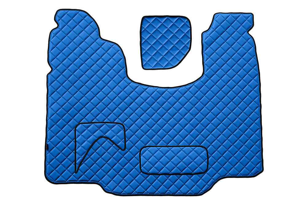 Tappeto centrale in Skeentex - Blu - compatibile per Scania G Serie 5 (03/04>08/09) automatico - Scania G Serie 6 (09/09>08/13) automatico - Scania G Serie 6 - Streamline (09/13>12/17) automatico